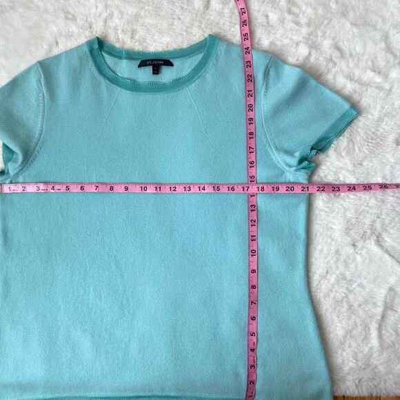 St. John Cashmere Sweater Top - Picture 8 of 8